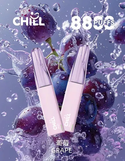 001-08 CHILL鴨嘴獸拋棄式電子煙 8800口|12W強勁輸出 3%濃度 大煙霧層次口感 台灣現貨