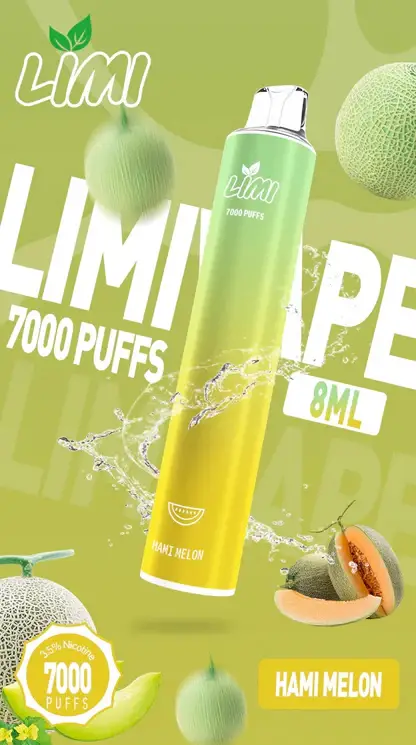 LIMI拋棄式一次性7000口 (6) LIMI 7000口拋棄式電子煙|3.5%尼古丁鹽 650mAh電池 LED發光設計 可充電式 台灣現貨