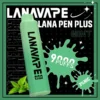 LANA一次性9000口-薄荷-scaled LANA PEN PLUS 9000口拋棄式電子煙|3%尼古丁鹽黃金配比 15ml巨量儲油 Mesh網芯 Type-C充電 台灣現貨