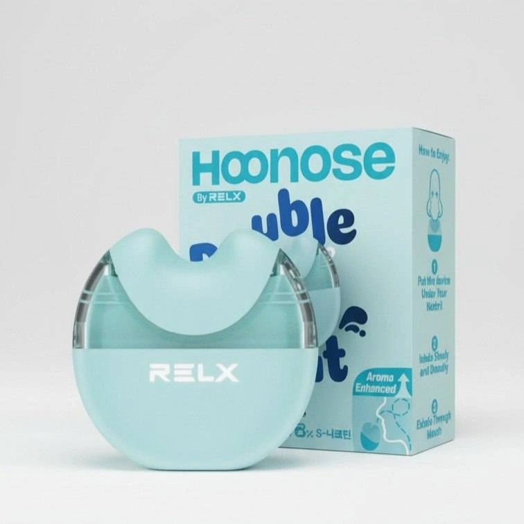 RELX 悅刻 Hoonose 鼻吸 4000口拋棄式鼻通｜天然薄荷成分 霧化式鼻吸棒 清涼醒腦 日常便攜 台灣現貨