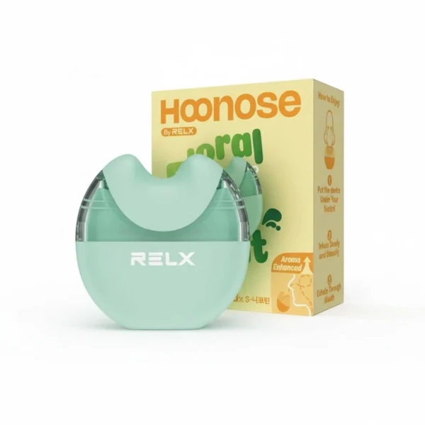 RELX 悅刻 Hoonose 鼻吸 4000口拋棄式鼻通｜天然薄荷成分 霧化式鼻吸棒 清涼醒腦 日常便攜 台灣現貨
