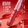 bc29df2b4a45f101f830eaab31d01555.jpg XIAOKE 梟客 8500口拋棄式電子煙|3%尼古丁鹽配比 8.5ml儲油容量 Type-C充電設計 長效續航 台灣現貨